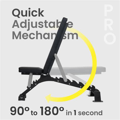 Cube Club Pro Adjustable Gym Bench – Sportswing.in