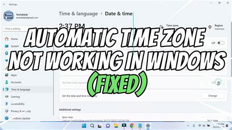 Image result for Set Time Zone Automatically Not Working