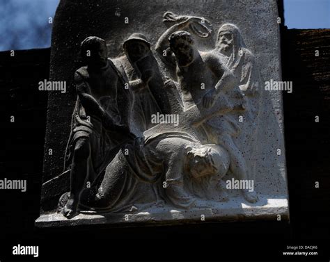 Yarnell AZ. July 10,2013. USA. One of the few wood cross that were burn ...