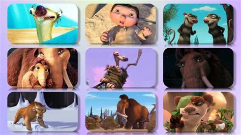 Most Famous Ice Age Characters