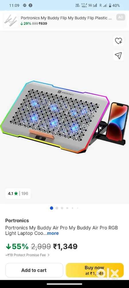 Laptop Cooling Pad Brand New - Computers & Laptops - 1824147695