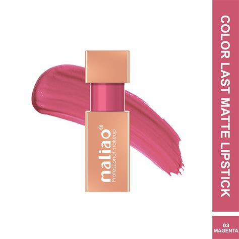 Maliao Color Last Matte Lipstick - Long-Lasting Vibrant Shades for All