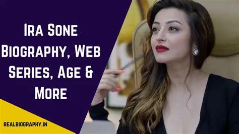 Ira Sone Wiki, Web series, Instagram, Age, Net-Worth, Photos - Real ...