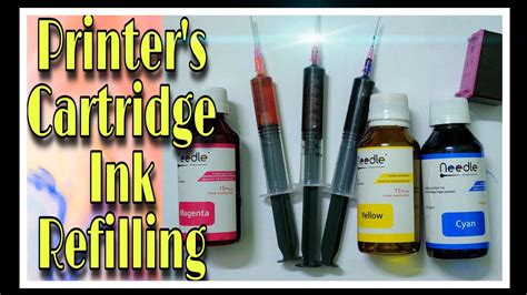 Image result for How to Fill Printer Ink
