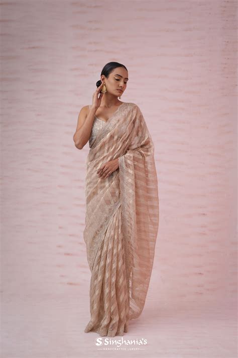 Hand Embroidery Organza Sarees Online In India | Singhania's – Page 6