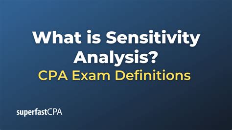 Image result for Sensitivity Analysis