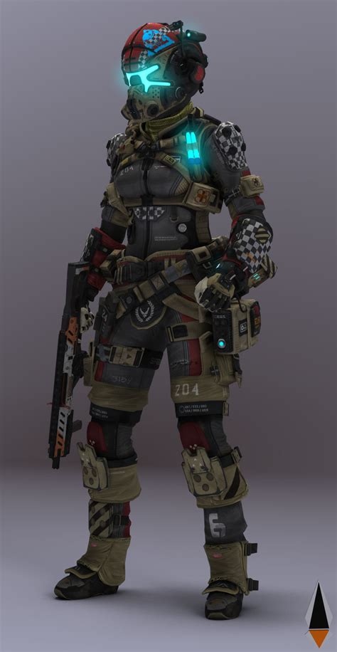 Titanfall 2 Female Pilot - magdalena-encore