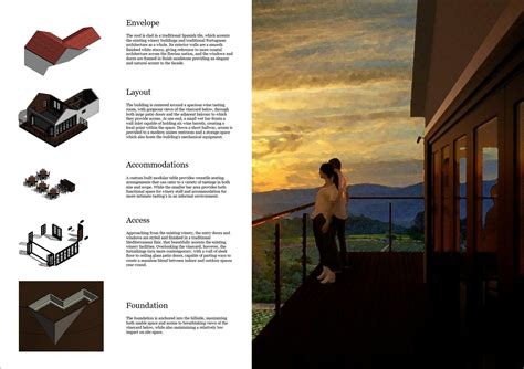 Architecture project // Spanish Tiles and Finished Sandstone Define a Vineyard Tasting Room