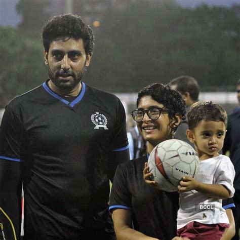 Elli Avram during a charity soccer match organised by Aamir's daughter ...