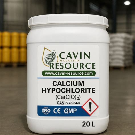 Calcium Hypochlorite – High-Strength Disinfectant - Cavin Resource ...