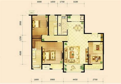 现代二居室79平米16万-承德恒大悦府装修案例-北京房天下家居装修网