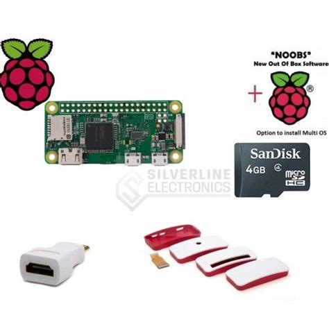 Raspberry Pi Zero W Essential Pack – silverlineindia