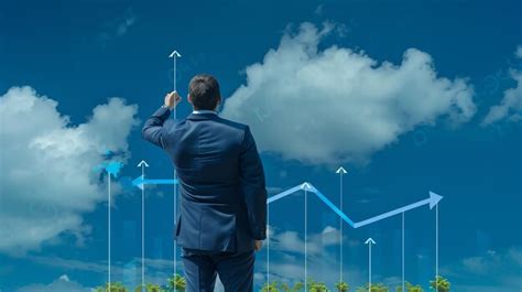 Economist analysis market economic growth | Premium AI-generated image