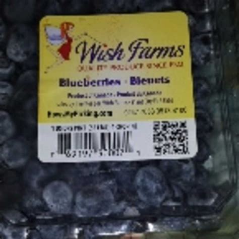 Nutrition Facts Pint Of Blueberries | Besto Blog