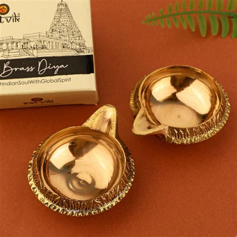 Buy Online | Beautiful Pure Brass Kuber Diya | Satvikstore.in ...