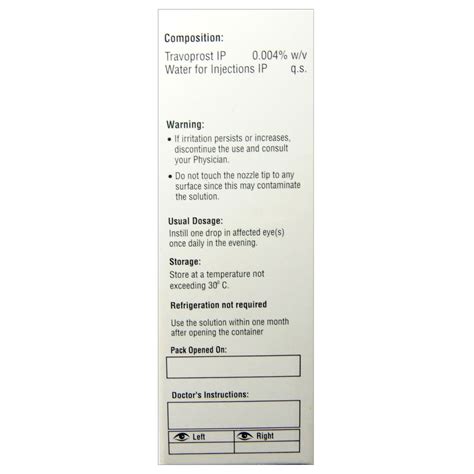 Awarene PF Eye Drops 5 ml Price, Uses, Side Effects, Composition ...