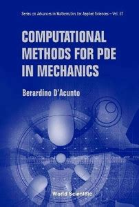 Computational Methods For Pde In Mechanics (With Cd-rom): Buy ...