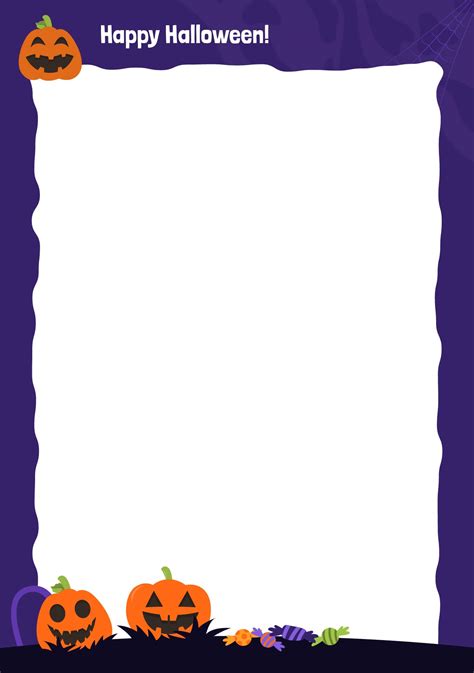 Halloween Borders Microsoft Word Free Halloween Border Clip Art