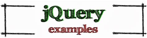 jQuery Examples 的图像结果