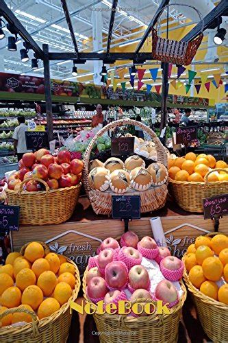 Notebook: Supermarket Notebook - Blank Journal Notebook, 100 Unlined ...