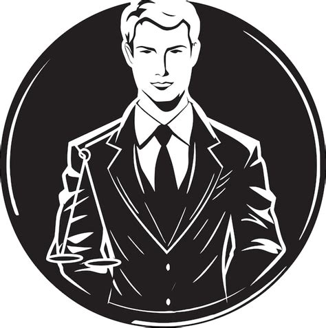 Legal eagle in vector attorney at work | Premium AI-generated vector