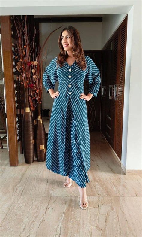 Blue Front Slit Coord – Label DC