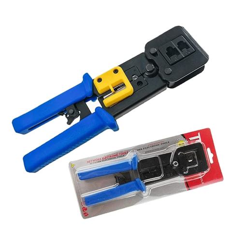 Kathariya's RMX™ RJ45 Crimp Tool, All-in-One Crimper for Pass-Through ...