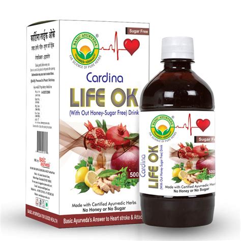 Basic Ayurveda Cardina Life Ok Honey-Sugar Free Drink, 500 ml Price ...