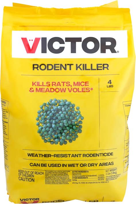Amazon.com: Victor M925 Ready-to-Use Rodent Poison Killer - Kills Rats ...