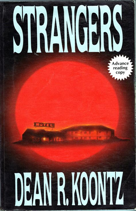 Strangers - Rare Uncorrected Proof / Advance Reading Copy by Dean ...