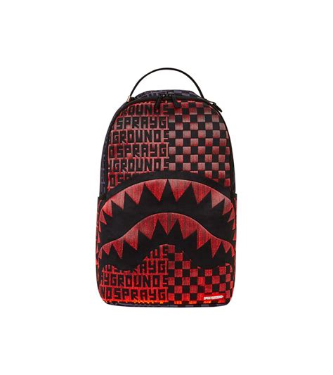Zaino Sprayground Fiber Optic Infinity DLX Nero Unisex