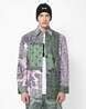 Buy Army Green & White Shirts for Men by Msgm Online | Ajio.com