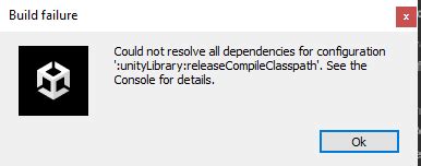 Image result for Why Gradle Build Failed in Unity