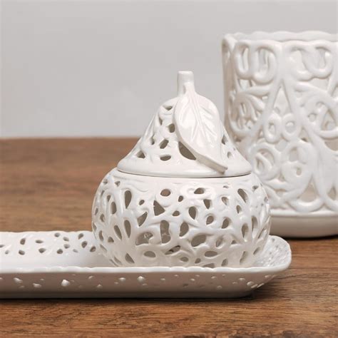 Buy Hart Pear Candy Bowl from Home Centre at just INR 1195.0