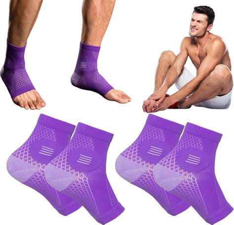 Amazon.com: Yanmide 2Pairs Neuropathy Socks for Men and Women - Soothe Relief Socks for ...