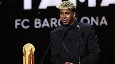 Lamine Yamal reacts with surprising maturity after losing Ballon d’Or ...