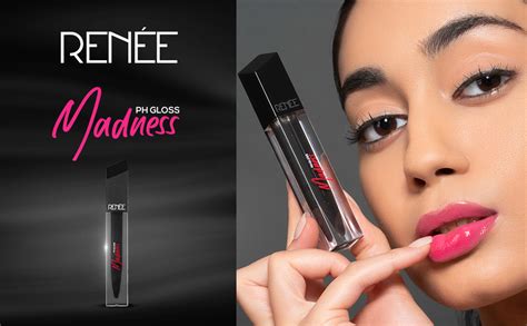 Buy RENEE Madness PH Lip Gloss 4.5ml| Black Gloss with Pink Payoff ...