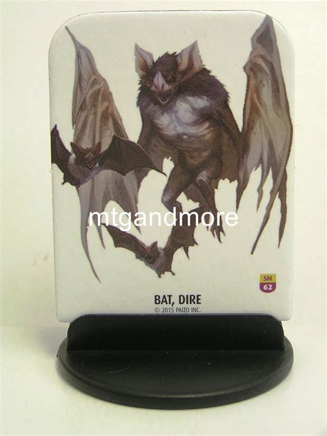 Pathfinder Battles Pawns / Tokens - #062 Bat, Dire - Summon Monster | eBay