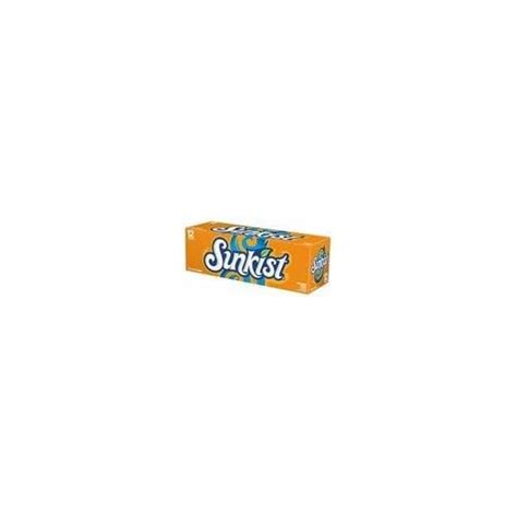 Buy Sunkist Soda Orange 12 Pack 12 Oz Cans Online at Lowest Price in ...