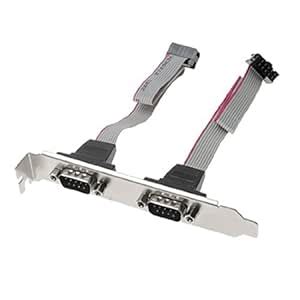 BIG BOOM® DB9 Pin Male to 10 Pin IDC Socket Dual Extension Adapter ...