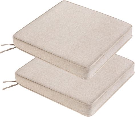 Amazon.com: JMGBird Outdoor Chair Cushions Set of 2, Water Resistant ...