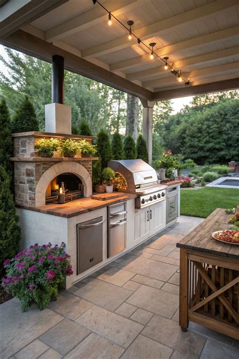 16+ Stylish Built-In Outdoor Grill Design Ideas | Built in outdoor ...