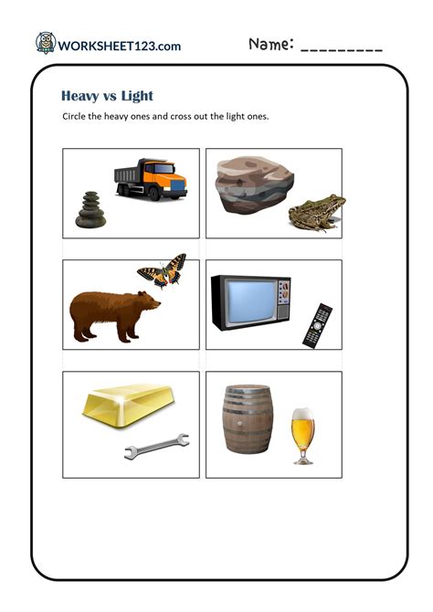 Image result for Heavy vs Light Objects