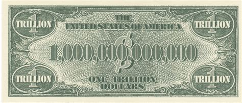 1 000 000 000 000 Dollars (National Reserve Note) - Estados Unidos – Numista