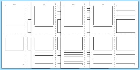 Information Booklet Template - ESL Writing Templates