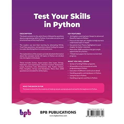 Test Your Skills in Python - Second Edition: An interactive way to ...