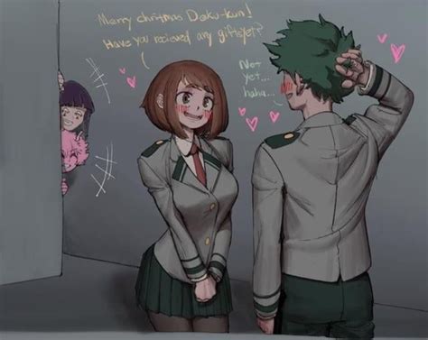 Uraraka and midoriya [ my hero academia ] (wjs07) : r/rule34