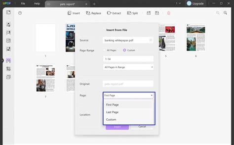 Image result for Insert PDF Pages