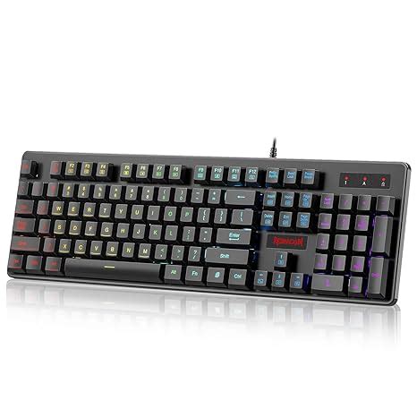 Amazon.in: Buy Redragon Dyaus K509 Wired Semi Mechanical Gaming ...