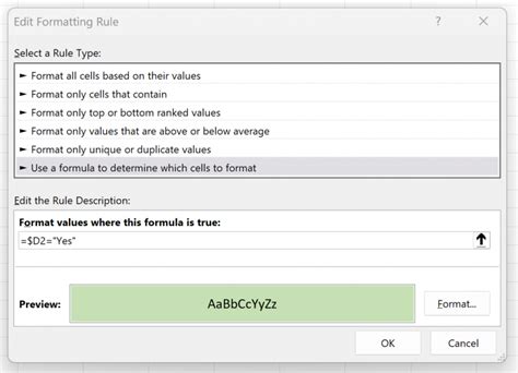 Excel Conditional Formatting Highlight Cell Rules Whole Row 的图像结果